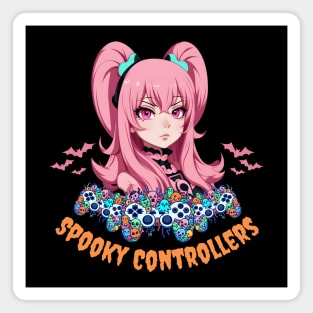 Halloween Spooky Anime Gamer Magnet